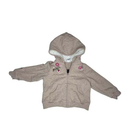 Janie and Jack Baby girl zip jackets with hood - Picture 1 of 1